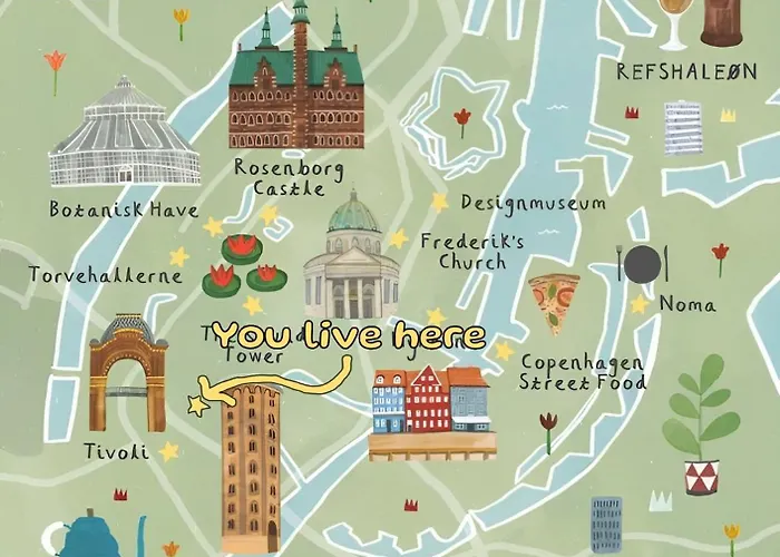 Designer 2 Bedroom With Private Balcony Kopenhagen